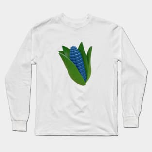 Juicy Blue Corn (3D) Long Sleeve T-Shirt